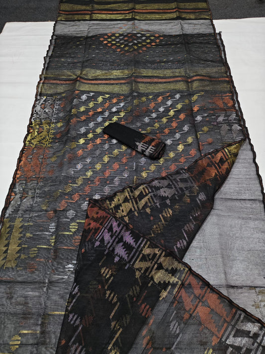 Jaskirat | Cotton silk Jamdani