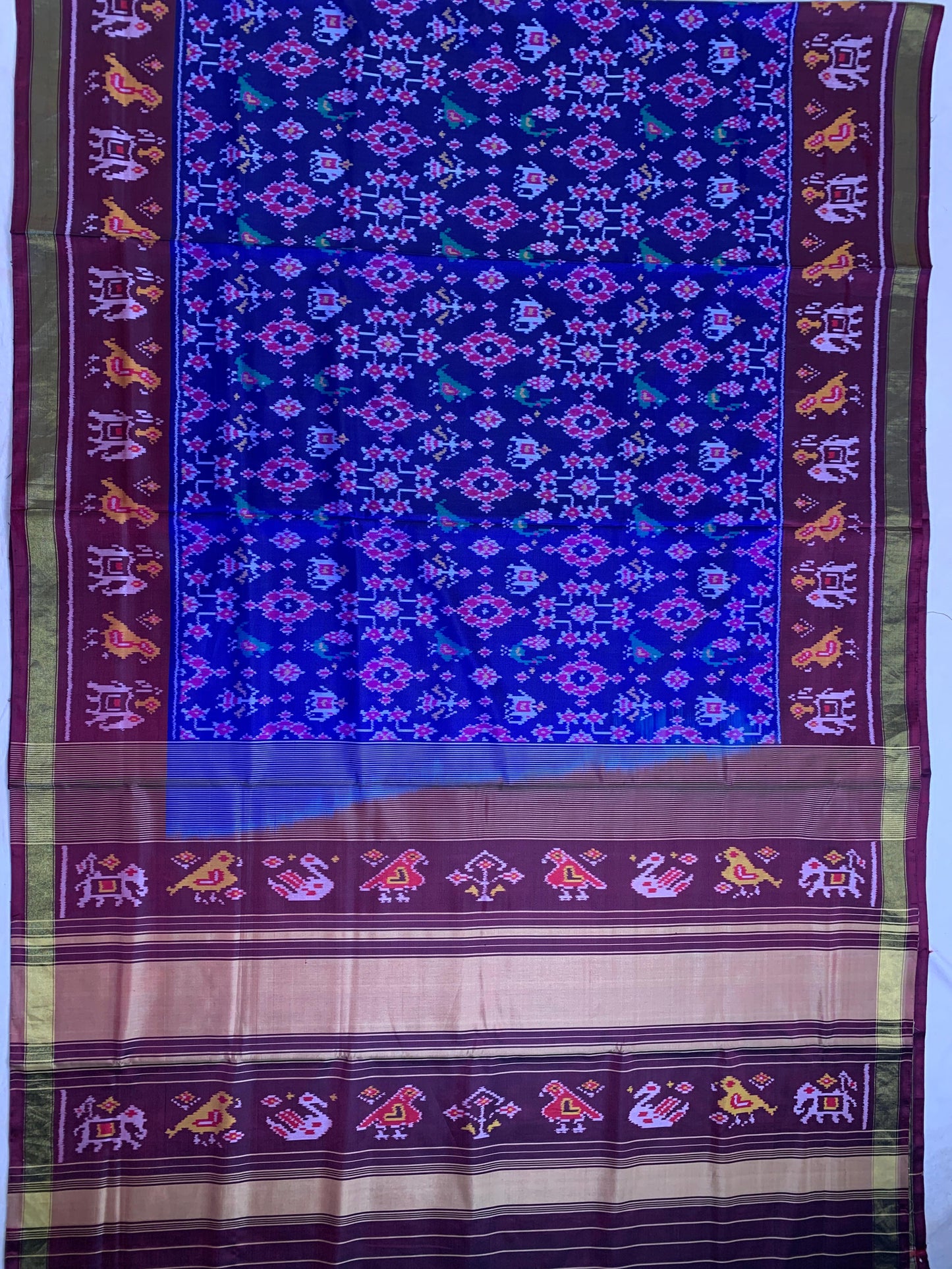 Palak | Single Ikat Patola saree