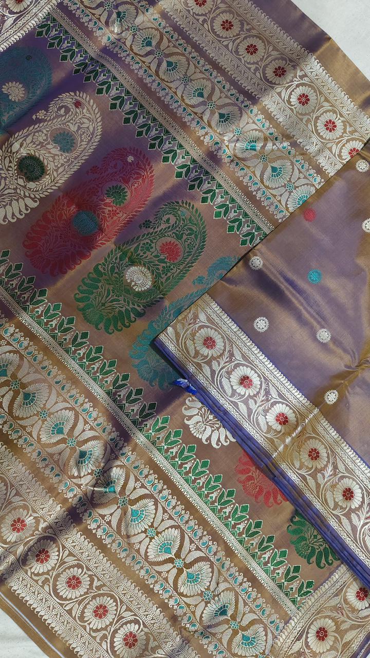 Manushi | Revival Meenakari Baluchari Saree