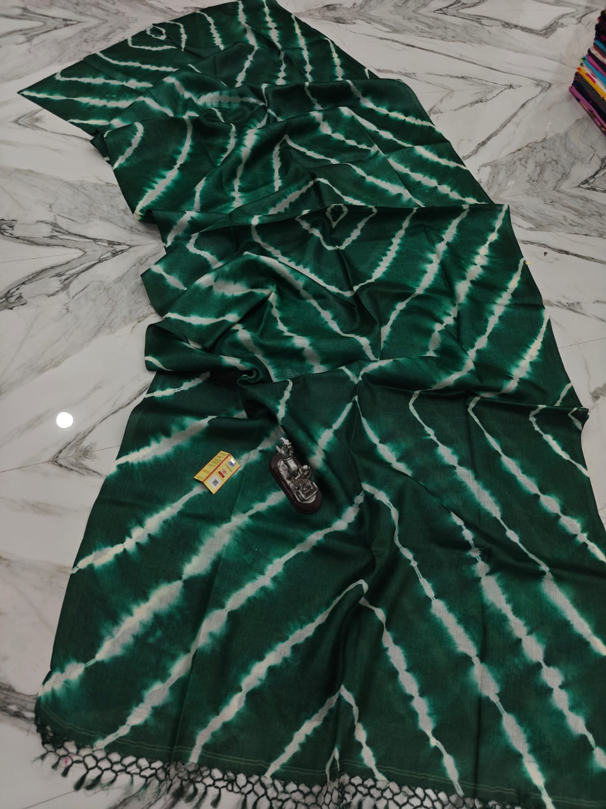 Asha | Shibori on gachi tussar