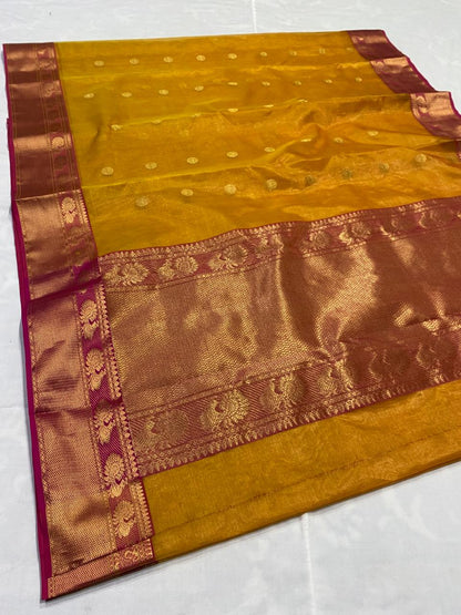 Chandritha  | Katan Silk Chanderi Saree