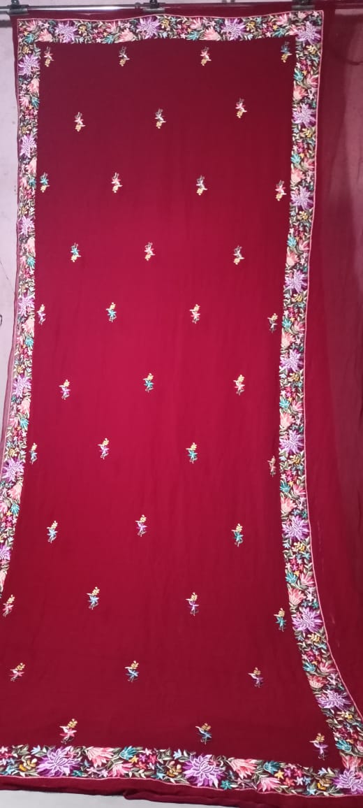 Farud | Parsi embroidery lehenga