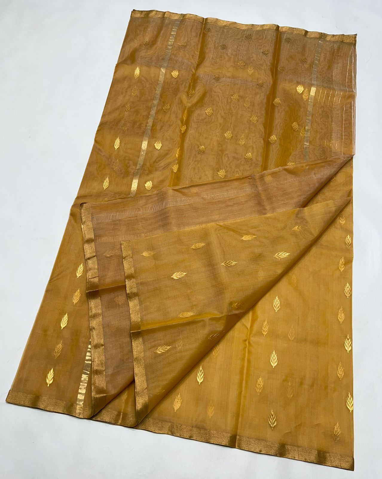 chanda  | Katan Silk Chanderi Saree