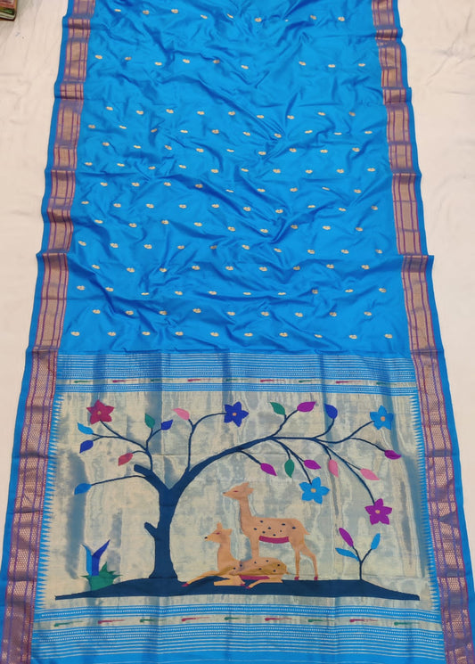 Paramita | Pure Silk Handloom Paithani