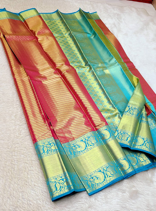 Mastik | 2G pure silk kanchipuram saree