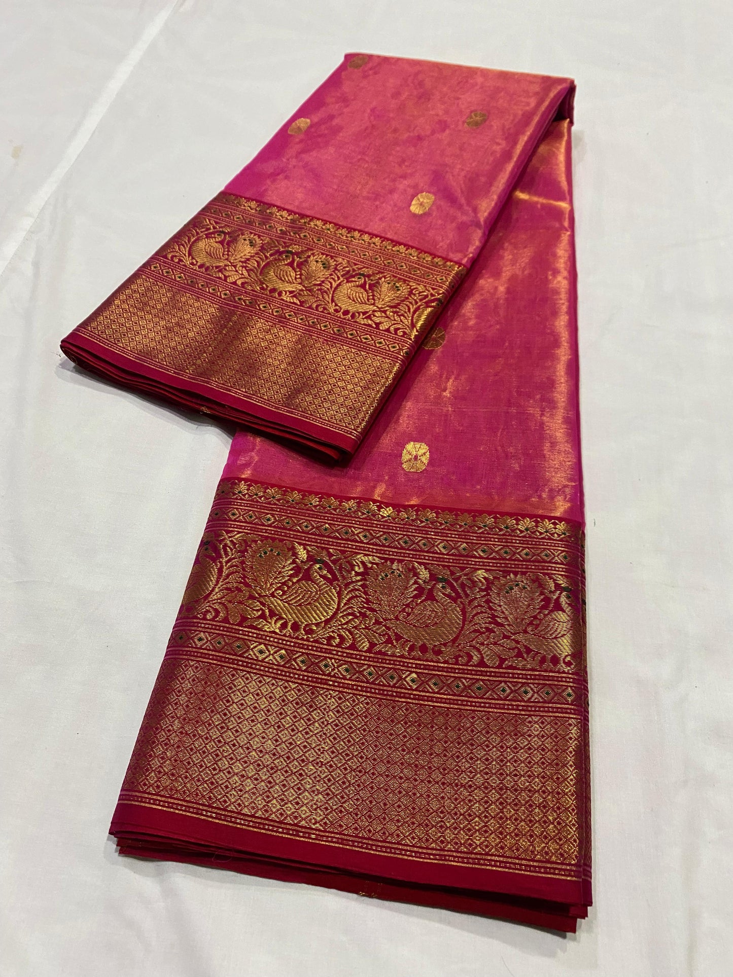 Chandana  | Katan Silk Chanderi Saree