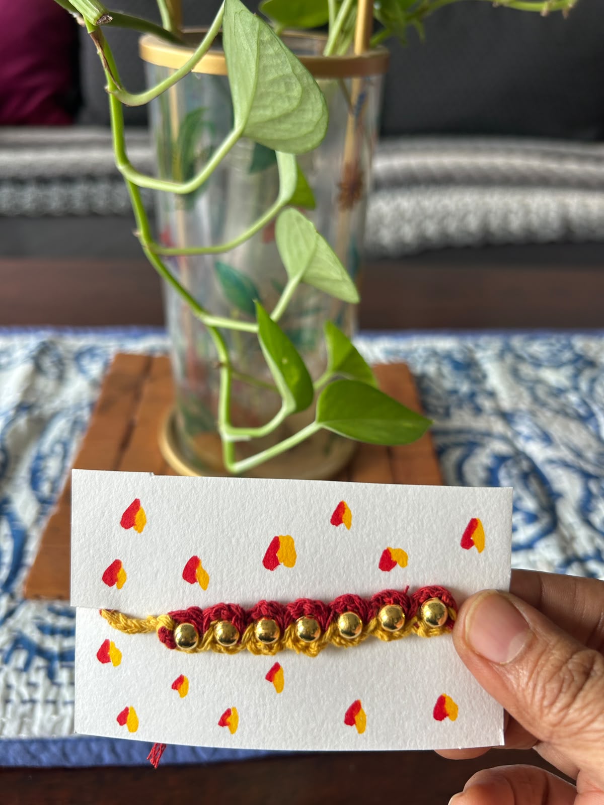 Catya | Crochet Rakhi