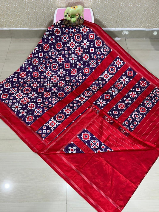Chas | Pure silk Telia Rumal Sarees