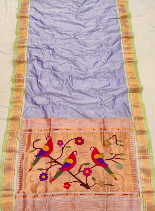 Palki | Pure Silk Handloom Paithani