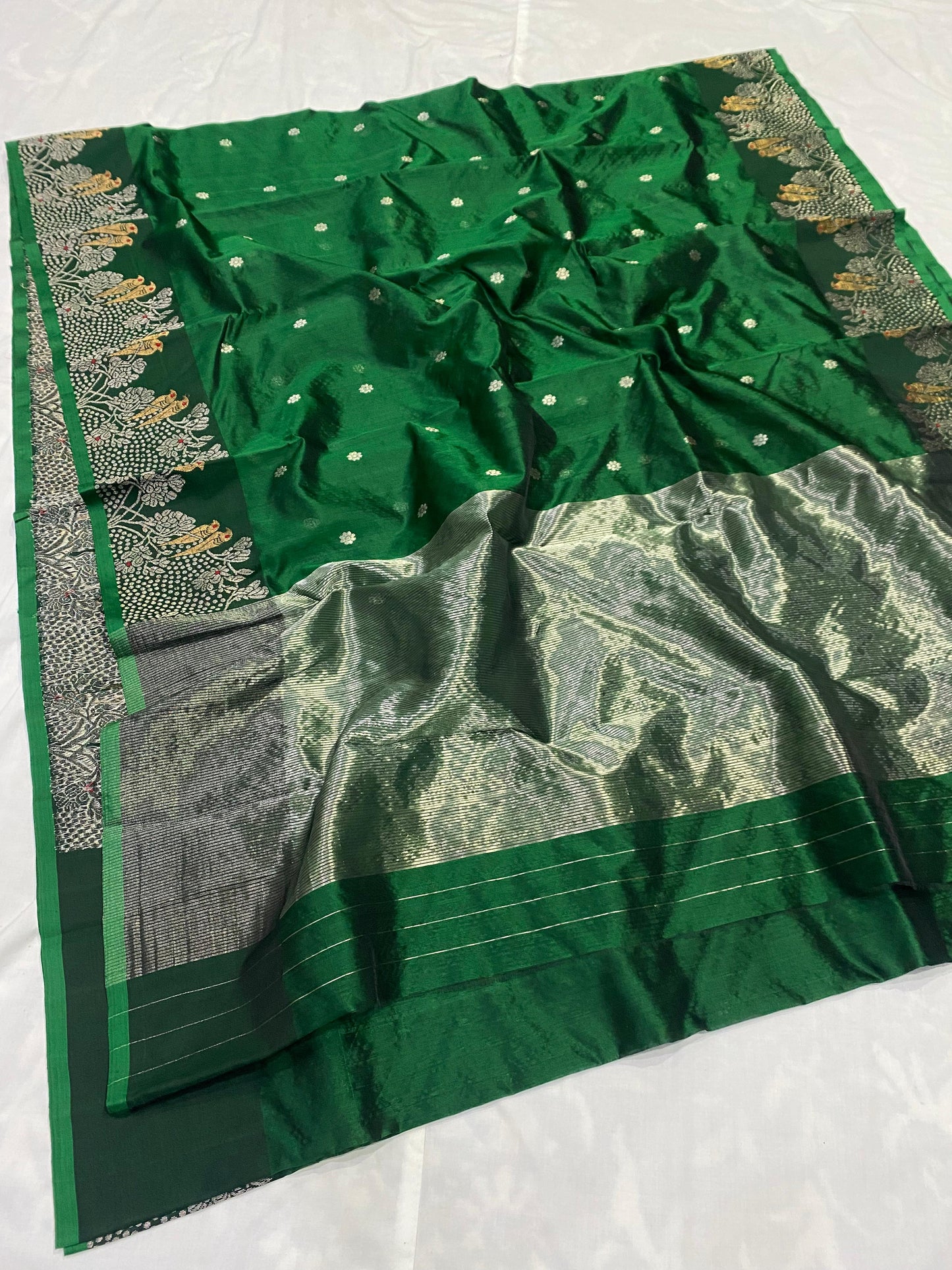 Chandreyi  | Katan Silk Chanderi Saree