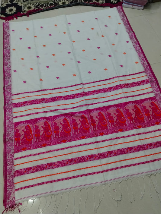Banita | Tant baluchari saree