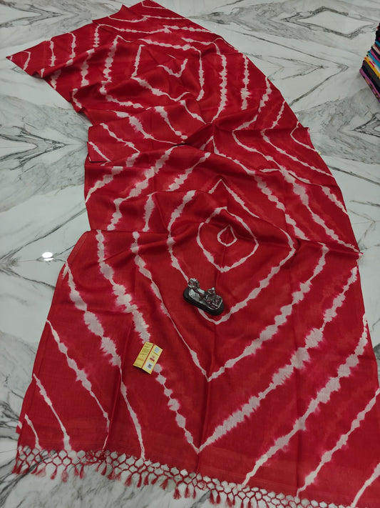 Ashaka | Shibori on gachi tussar