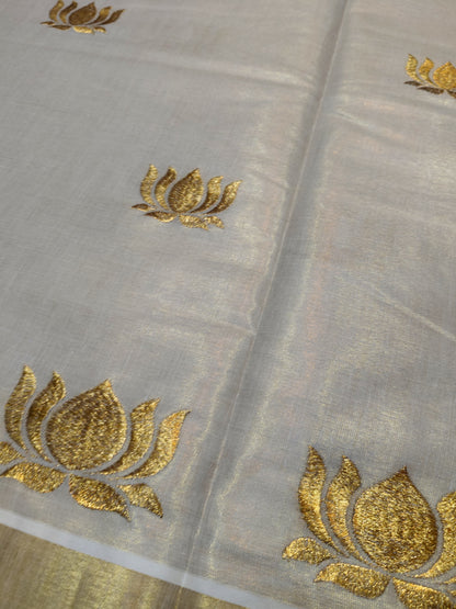 Kili | Cotton kasavu saree