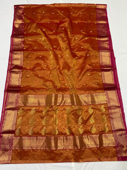 Chandrima  | Katan Silk Chanderi Saree