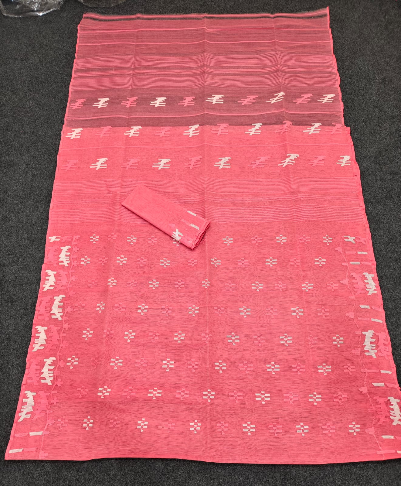 Jamik | half silk Jamdani