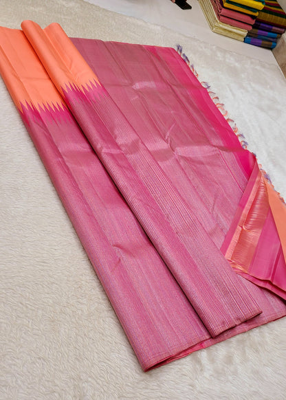 Ashbe | pure silk kanjeevaram saree
