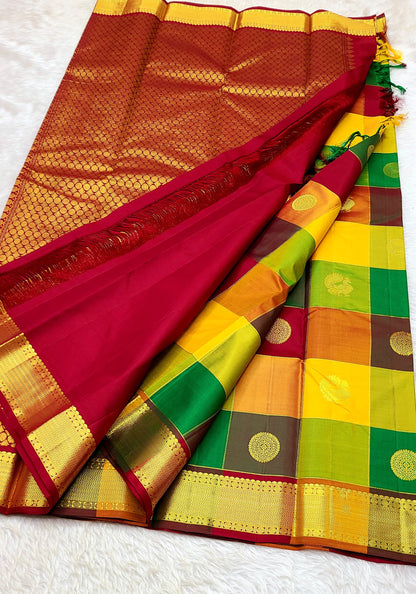 Kanakshree| 3G zari kanjeevaram saree