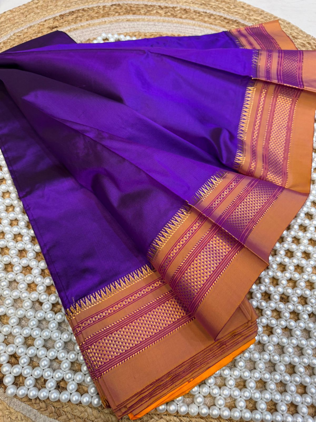 Ishem | Pure Silk Ilkal Saree