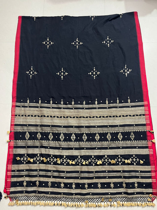 Aesthi | kala cotton bhujodi saree
