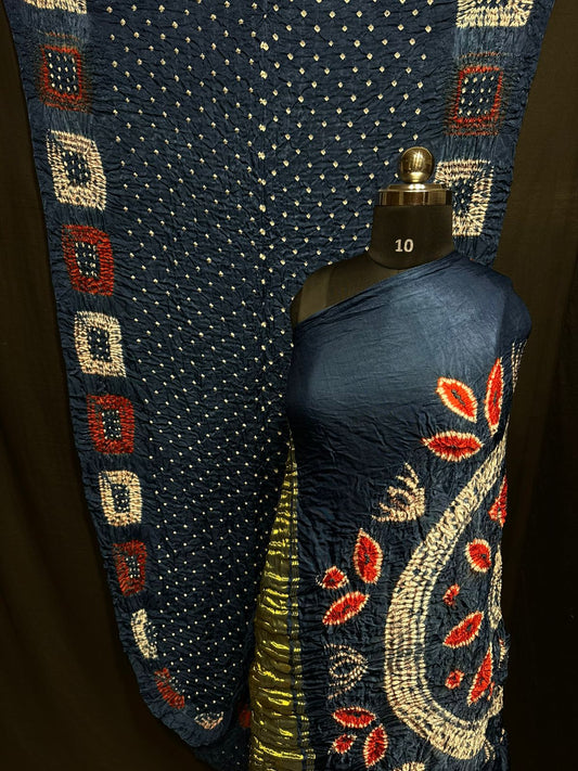 Swapnish | Shibori on Modal Silk