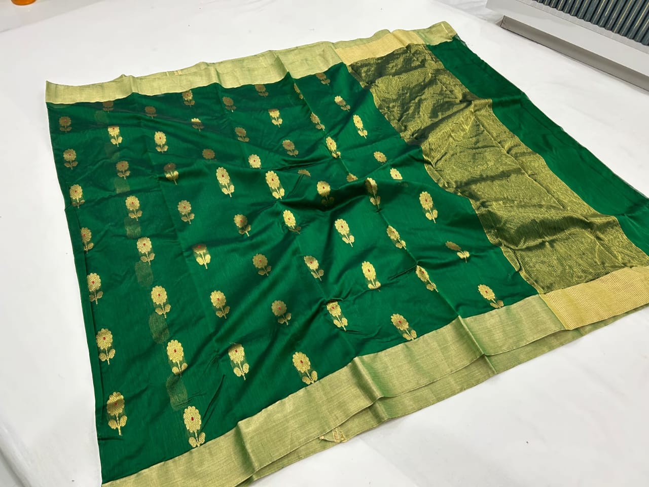 Chandrik | Cotton Silk Chanderi Saree