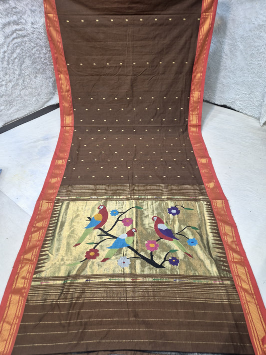 Primit | Cotton handloom paithani