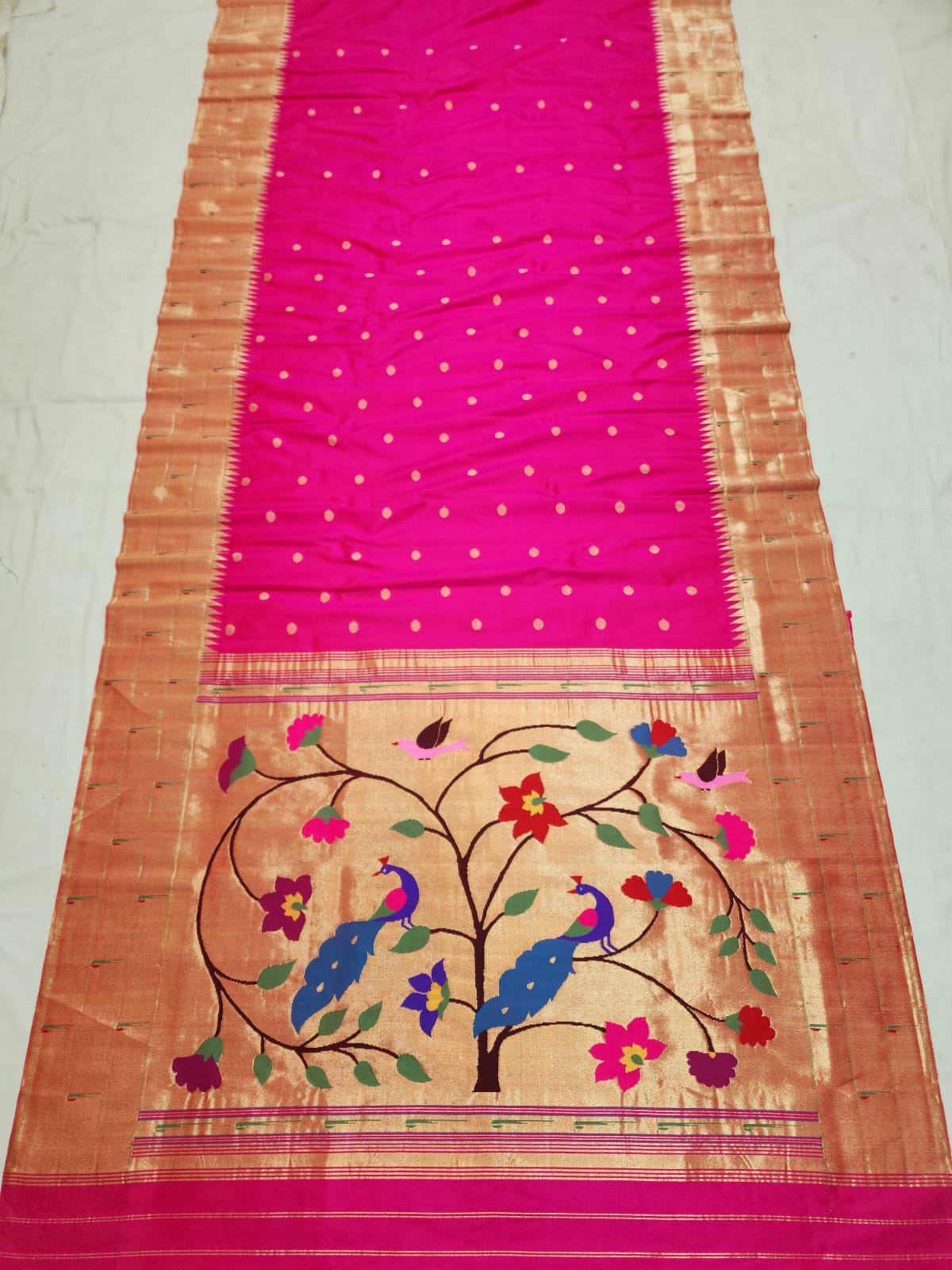 Pammi | Pure Silk Handloom Paithani