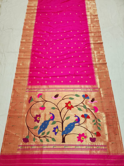 Pammi | Pure Silk Handloom Paithani