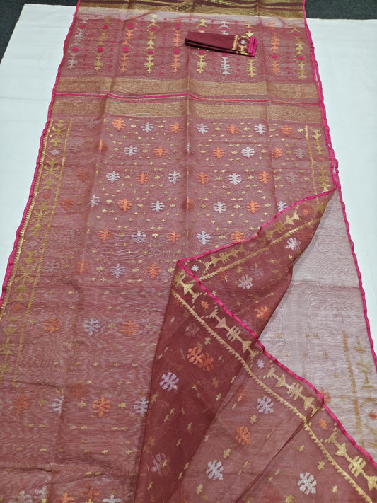 Jassi | Cotton silk Jamdani
