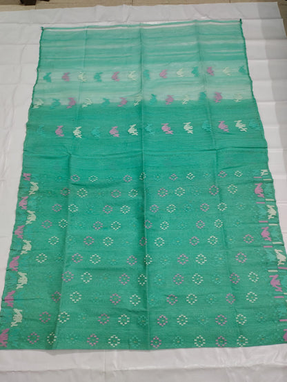 Janam | half silk Jamdani