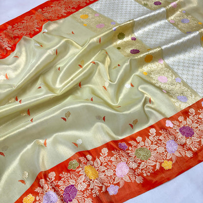 Binisha | pure katan silk Banarasi saree