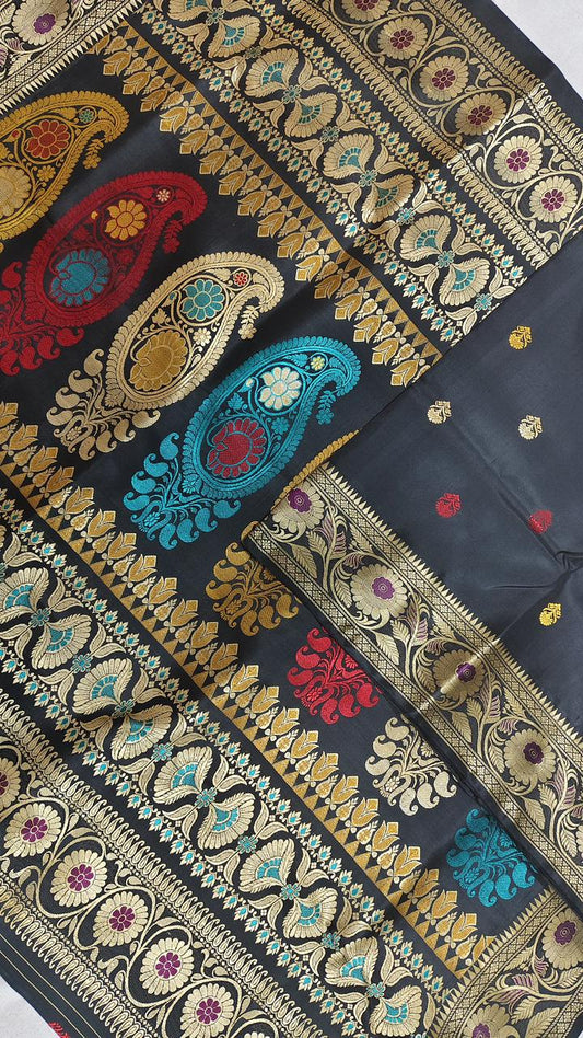 Balurae | Revival Meenakari Baluchari Saree
