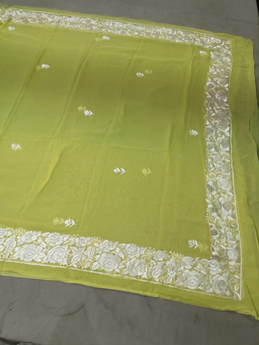 Rustom | parsi work dupatta