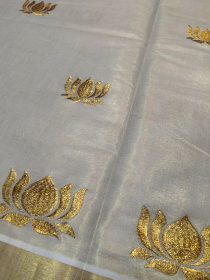 Kili | Cotton kasavu saree