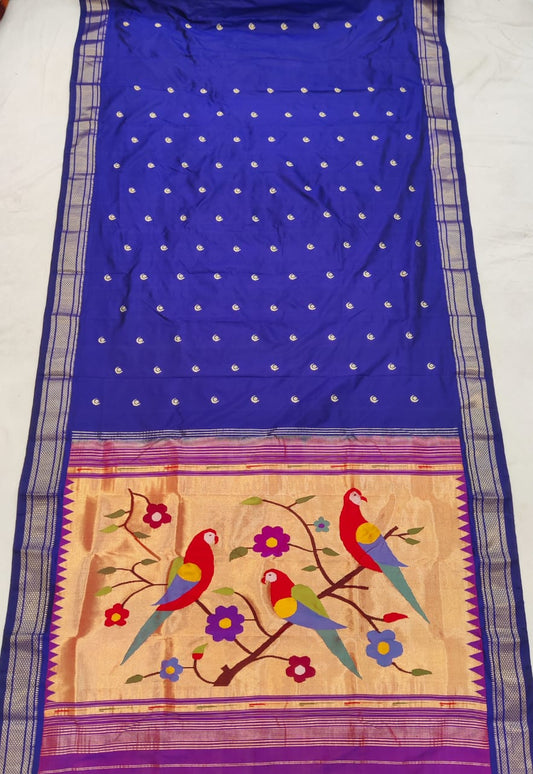Palak | Pure Silk Handloom Paithani