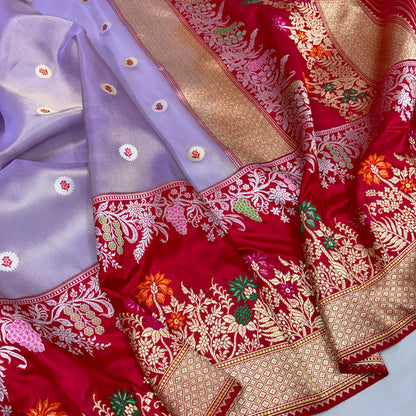 Bibhuti | pure katan silk Banarasi sarees