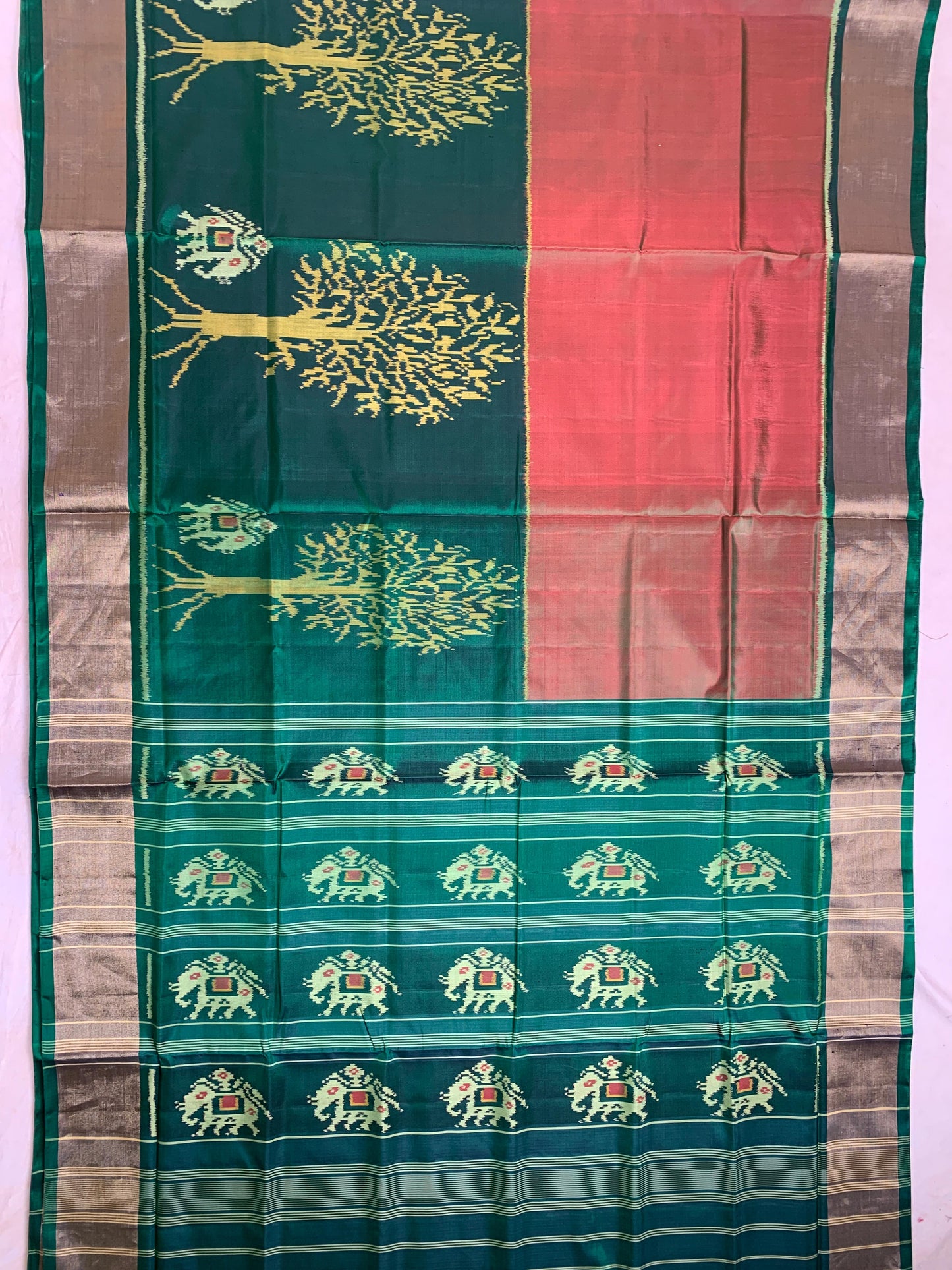 Kinshuk | Single Ikat Patola saree