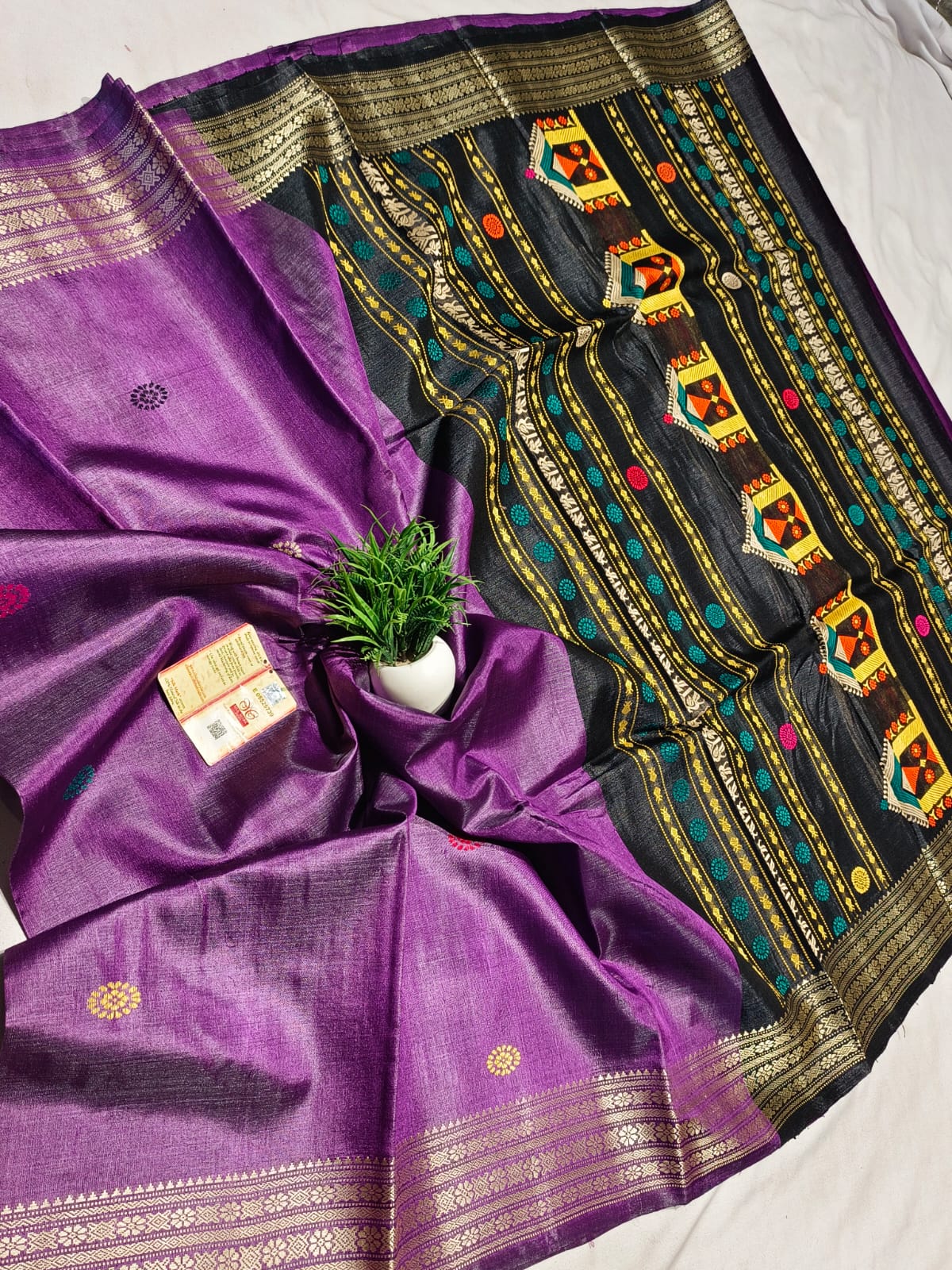 Disha | Tussar Dolabedi Saree