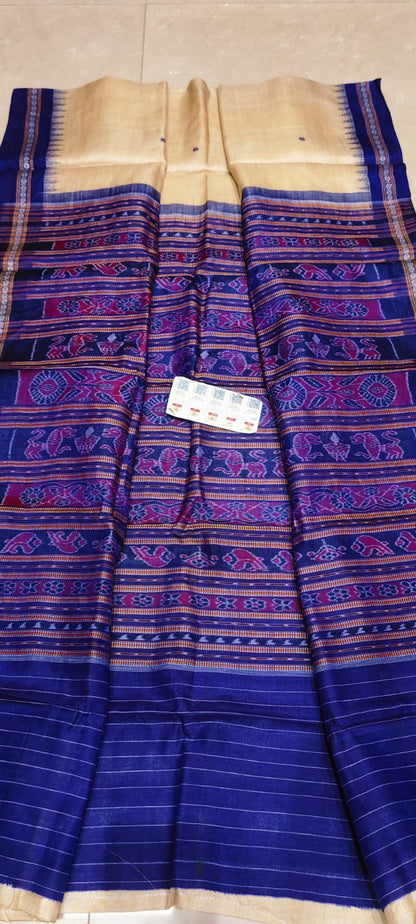 Riddhi | Sambalpuri kotki saree in tussar silk