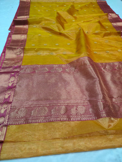Chandraniyaa  | Katan Silk Chanderi Saree