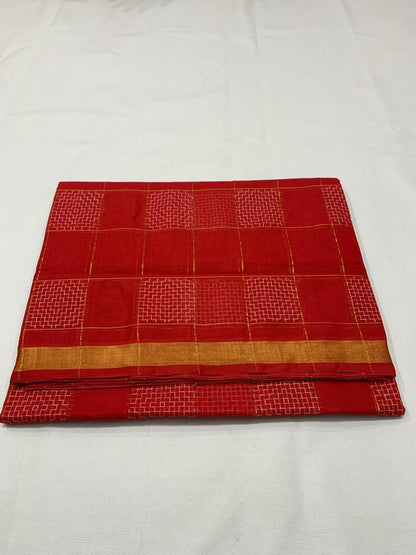 Chaukon | cotton venkatagiri saree