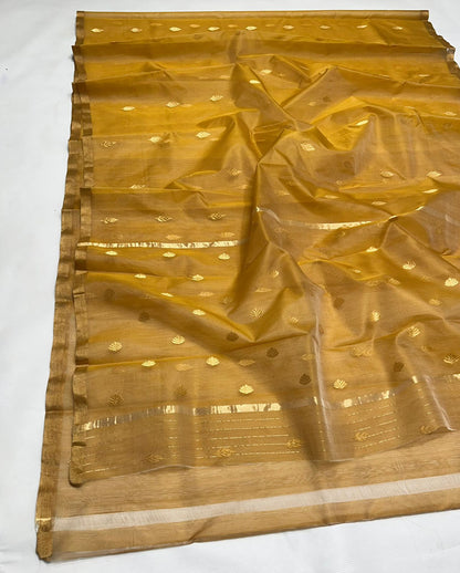 chanda  | Katan Silk Chanderi Saree