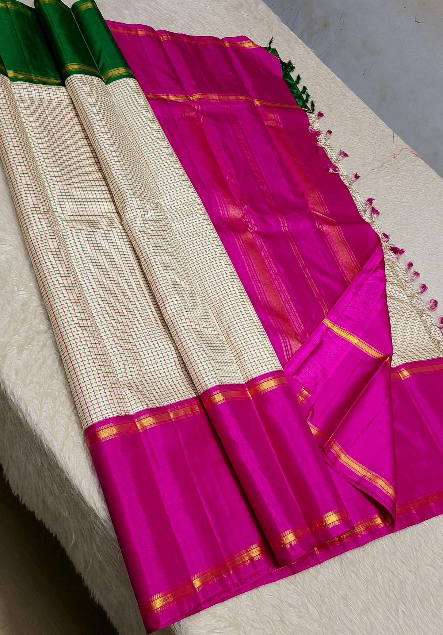 Kanika | 2G zari kanjeevaram saree