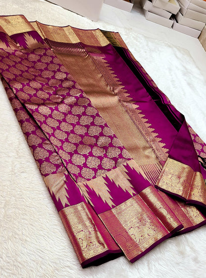 Kanakprabha | 2G zari kanjeevaram saree
