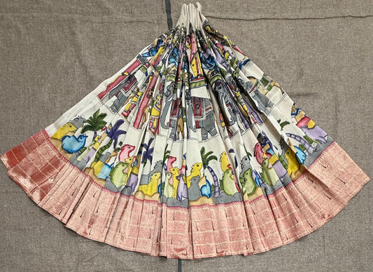 Vasili | kalamkari on teen muniya paithani