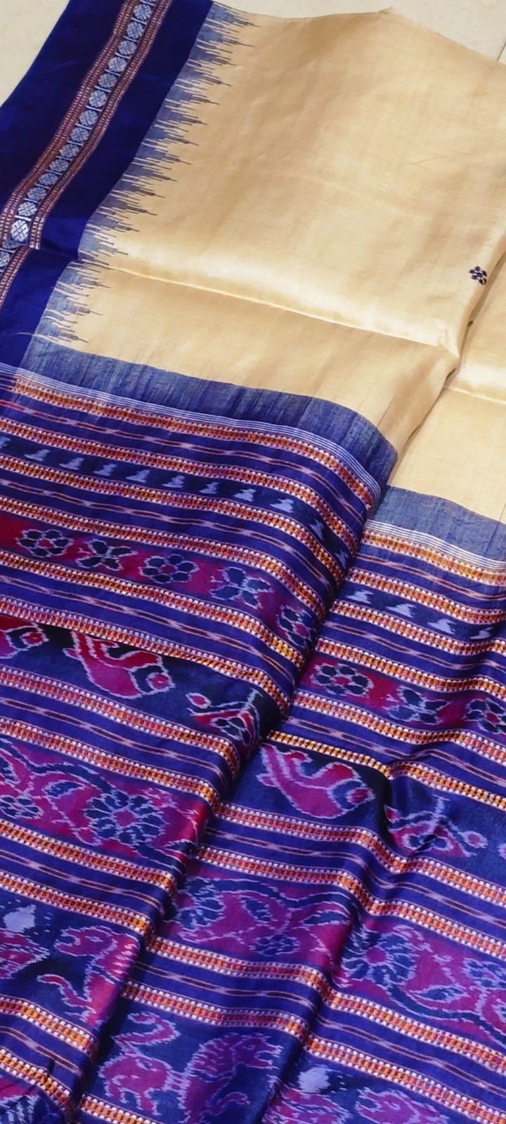 Riddhi | Sambalpuri kotki saree in tussar silk