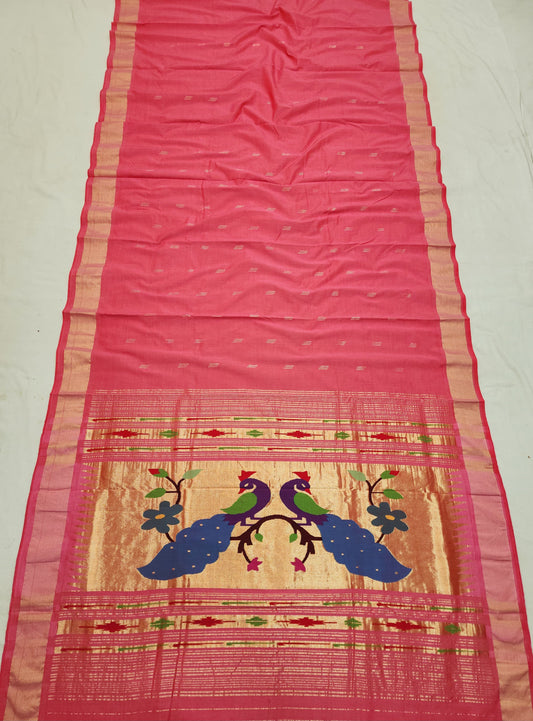Piyu | Cotton handloom paithani