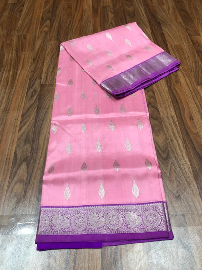 Hemantish | pure silk venkatagiri saree)