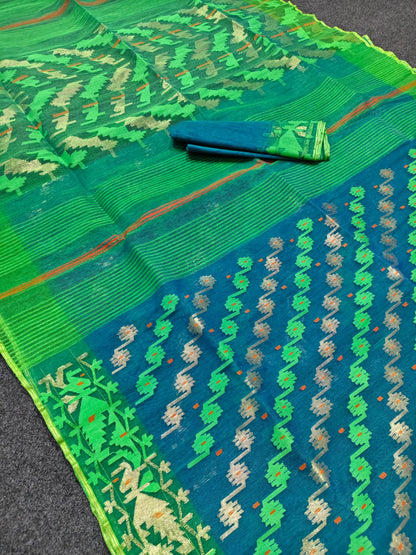 Jass | Cotton silk Jamdani