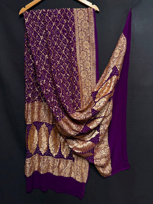 Bhanu | Nim Zari Bandhej Dupatta